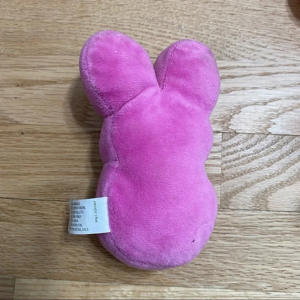 Peeps Plush Pink Easter Stuffed Toy Kids